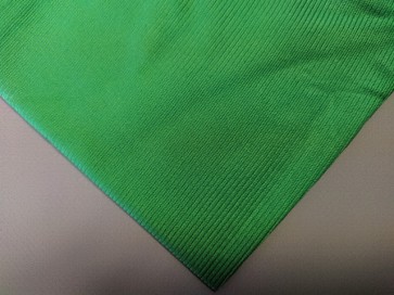 Ганчірка мікрофібра для скла (30х30 см, зелена) (1 шт.)
