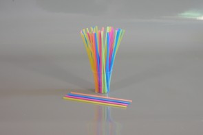 Straws for martini (d=3,3mm, l=140mm, neon) (1000 pcs.)